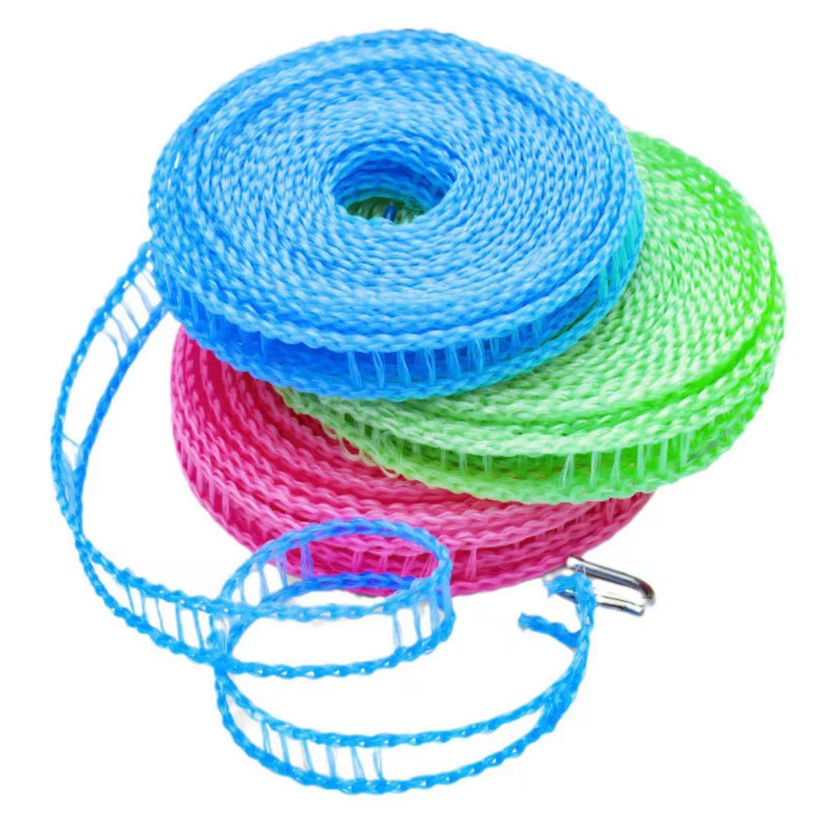 corde à linge rétractable de 10 mètres ( Lot de 2 )
