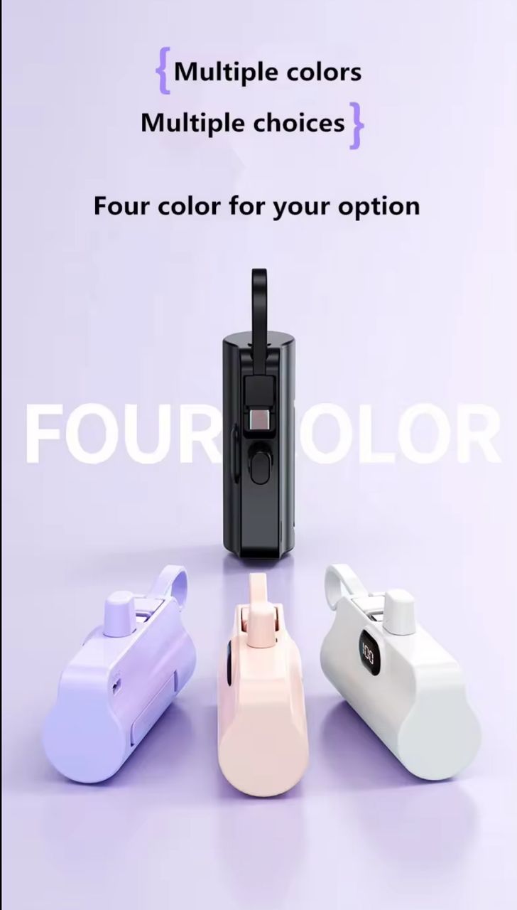 Mini Power Bank de Poche 5000mAh