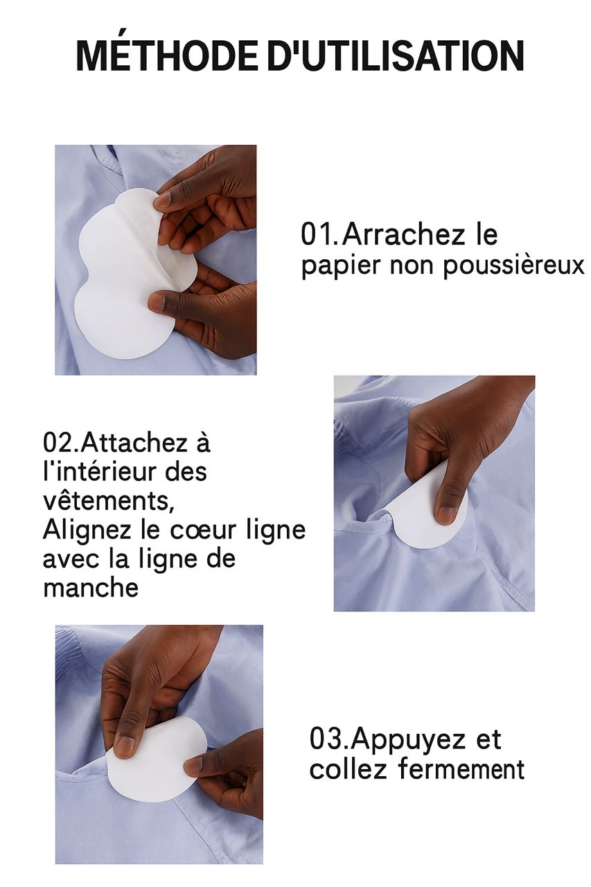 Coussinets Anti-Transpirants pour Aisselles ( 40 dans 1 paquet )